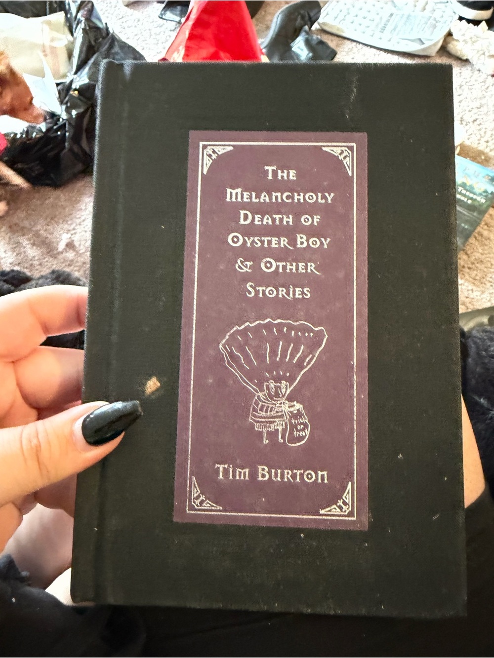 The Melancholy Death of Oyster Boy & Other Stories - Tim Burton (Black/Purple)